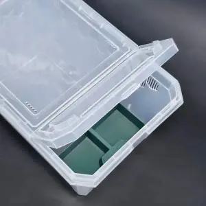 [골드스마일]대형 파충류 크레스티드 게코 도마뱀 사육장 H11