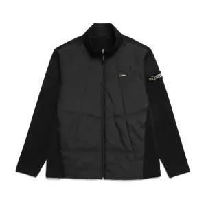 [내셔널지오그래픽]내셔널지오그래픽 N237UFT410 컴포트 믹스 풀집업 자켓 BLACK