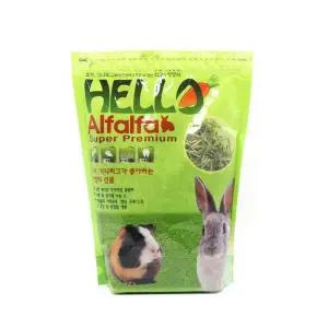 [셀러에이드]Hello 알팔파 토끼 기니피그 먹이 500G