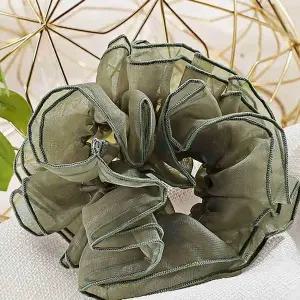 [골드스마일]곱창밴드 헤어끈 빅 스크런치 머리끈 헤어 밴드 쉬폰