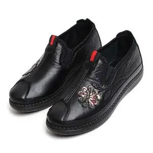 발편한 엄마 할머니 겨울 방한화 털슬립온 중년 털신