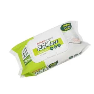 손걸레 청소포 80매 캡형 물걸레청소포 청소/물걸레/청소포/청소티슈/청소패드/티슈/걸레티슈/일회용