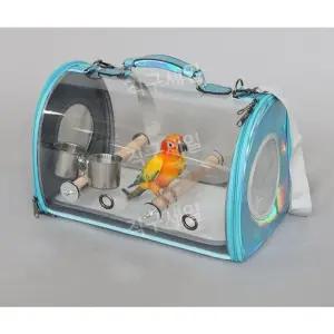 앵무새 이동장 이동 조류 날림장 외출용 새장 가방 케이지 앵무새집