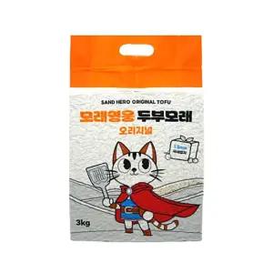 1.5mm 얇은 콩비지 오리지널 3kg 애묘5초두부모래