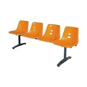 고품질 4인용 대기의자 MS4/야외용 공원 벤치 등 실외 장의자 대기의자 병원의자 대기실의자 WFH0O8U