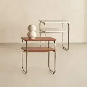 동서가구 글림 미드센츄리 2단 사이드 수납 선반 협탁 DF927261