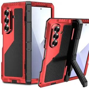 갤럭시Z폴드7 제트 지 메탈 풀커버 아머 범퍼 힌지보호 펜수납 거치대 핸드