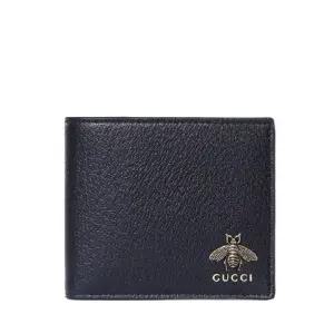 [명품] 앤틱골드 꿀벌패치 코인코켓 남성 반지갑 블랙522915 DJ20T 1000