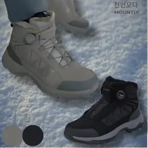 [마운티아]마운티아 겨울 남녀공용 방한 하이킹화 일상및 가벼운 산행  보
