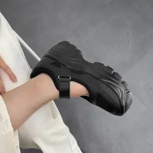 여자 여성 메리제인 키높이 운동화 7cm 스니커즈 루루 통굽 플랫폼 스트랩 국산 데일리 스탠딩화