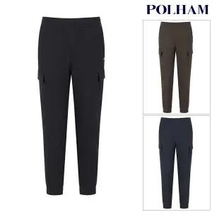 [폴햄] PHF4PT1757 남성 기모 탄성 카고 조거 팬츠