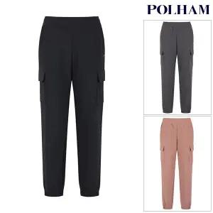 [폴햄] PHF4PT2727 여성 무브 기모 탄성 카고 조거 팬츠