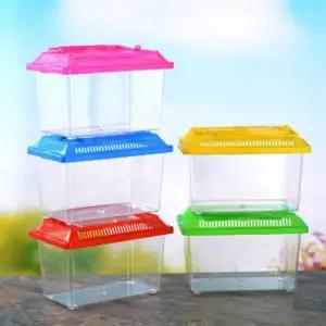 [콩심팥심]열대어어항 원형수족관 채집통 열대어어항 구피어항 곤충통