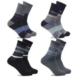 [아놀드파마] 겨울용 남자두꺼운양말 8켤레 통파일양말 보온양말 기모양말