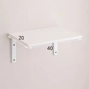 원목 나무 벽선반 40x20cm