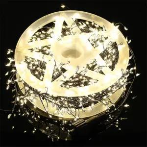 나니 1000구 LED 지니 지네전구 25M 연결형 전원잭세트 크리스마스무드등