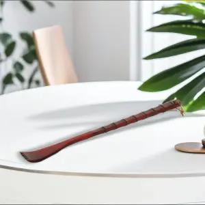 옻칠효자손 고급 원목 등긁기 등긁개 효도상품 표도손 부모님 선물 (2개) 48.5cm