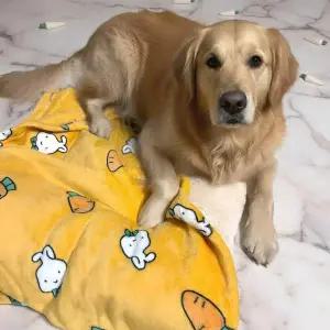 [골드스마일]극세사 대형견 애견 담요 L사이즈 보온 펫 강아지 겨울 이불