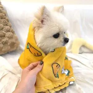 [골드스마일]극세사 소형견 애견 담요 M사이즈 보온 펫 강아지 겨울 이불