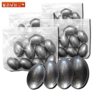 구멍봉돌 구멍추 1봉 16호 20호 25호 30호 원투채비 싱커