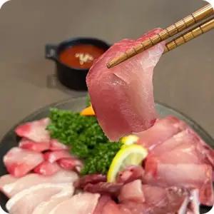 제철 자연산 9kg급 숙성회 대방어 필렛 500g(2~3인용)