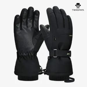 카드 포켓형 스마트폰 터치 스키 장갑 P0000UBB