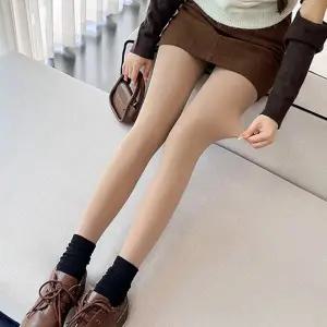 팬티 여자 기모 킹 압박 기모 살색 킹 보정 겨울