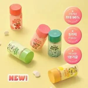 [본사공식몰] (NEW) 노도르 고체 가글 입냄새 구취 제거 휴대용 구강청결제 30정 향 5종