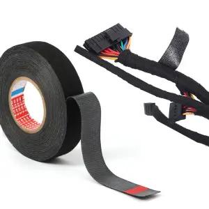 부직포 천 마찰 배선정리 테이프 1.8 2.5 3cm/자동차/기계/천테이프/케이블/선정리/산업용품/안전테이프