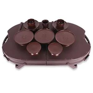 휴대용 제기세트 14P/그릇/세트/제기/제수/용품/제사상/제사/셋트/식기/밥그릇/국그릇/실속형/성묘/민속