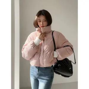 [다바걸]뽀엔코듀로이숏패딩