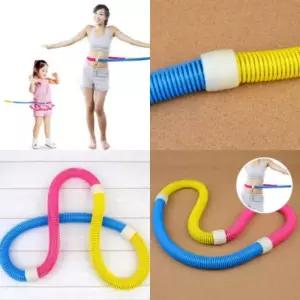 스프링 훌라후프 실내 야외운동기구 성인 공원 조립식생활 몸통돌리기 회전 허리돌리기 뱃살빼기 복부다이