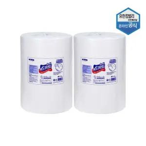 스카트 X60 푸드서비스 타올 90m 2롤 1박스 42337