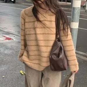 [모코블링]포그니 울 단가라 니트 단가라니트 오버핏니트 긴팔니트 겨울니트