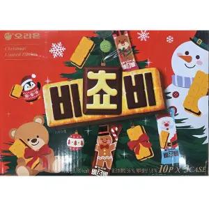 코스트코 오리온 비쵸비 크리스마스 에디션 750g 쿠키 비스켓 과자 간식