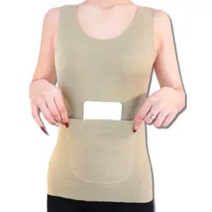 기모나시 핫팩 주머니 겨울 기모 런닝