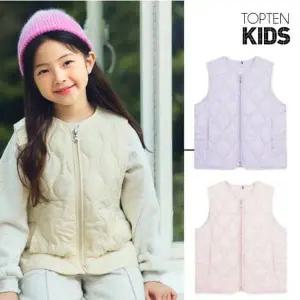 [탑텐키즈](타임스퀘어점패션관)(여아) AIRTECH 경량 베스트 MKF4VP2021