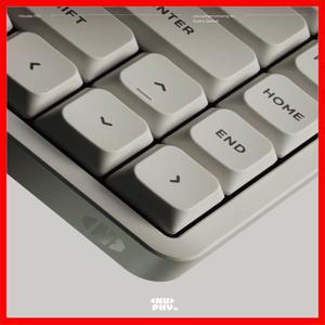 Nuphy Node75  스와핑 무선 식 키보드 84키 75% 커스텀 로우 프로파일 노브 RGB 개스킷 마운트