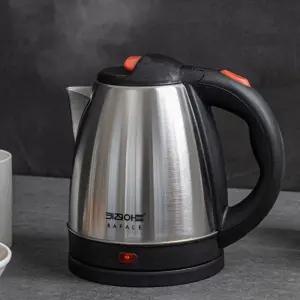 키친아트 스텐 전기주전자 무선포트 1.8L/라면/포트/전기/커피/티포트/무선/주전자/보온/유리/차주전자/내