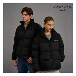 출고가 299,000원 캘빈클라인 스포츠 벌키 덕다운 미들 패딩 남녀공용 3컬러 택1 100020