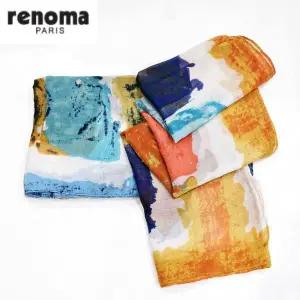 [닥스스카프] SID951(추상)_간절기 폴리 롱 스카프