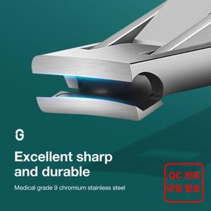 MR.GREEN 초박형 손톱깎이 독일 정밀 제조 기술 소가죽 커버 우수한 질감