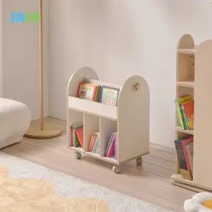 E0 로미 500 이동형 아동북카트 트롤리