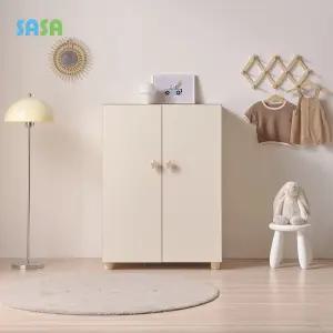 E0 로미 800 속 깊은 아동 헹거형옷장(원목발포함)