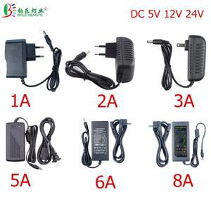LED 전원 어댑터 5.5x2.12.5mm 암 커넥터 AC 110V 220V  DC 12V 24V 5V 조명 변압기 스트립 CCTV 라우터