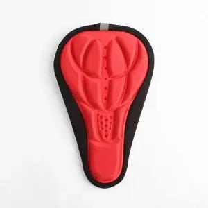 [하프클럽/]인기 충격흡수 자전거 안장커버 메모리폼 레드