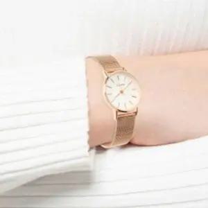 여성 시계 골드 손목시계 여자 메탈 시계