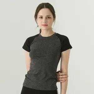 스피카 요가복 상의 반팔 티셔츠 SPA502