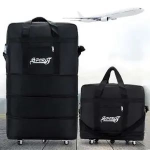 4단 접이식 대용량 수납 소형 2WAY 캐리어 기내용