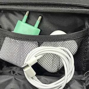 가방 모양 하드 캐리어 여행용 파우치 미니 블랙